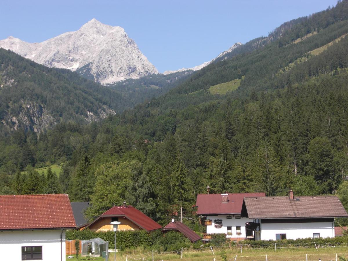 Hotel garni Landhaus Bürtlmair Hinterstoder Exterior foto